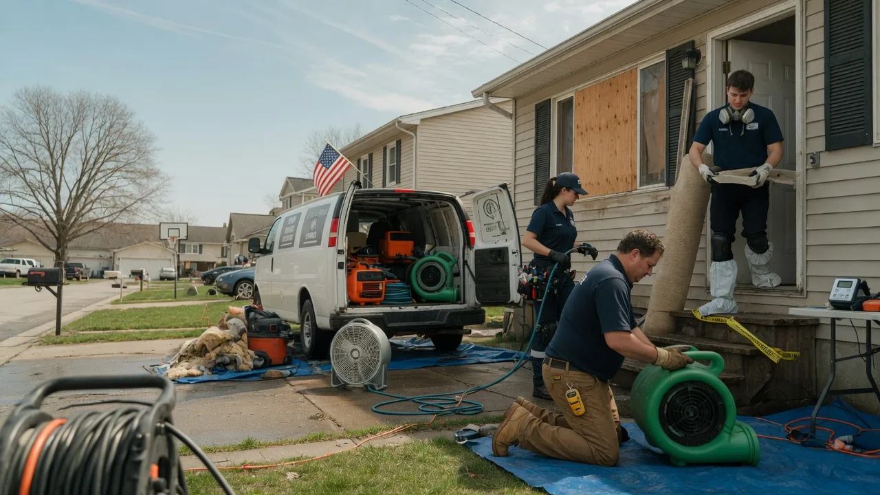 Water Damage Restoration in Douglassville, PA near me
